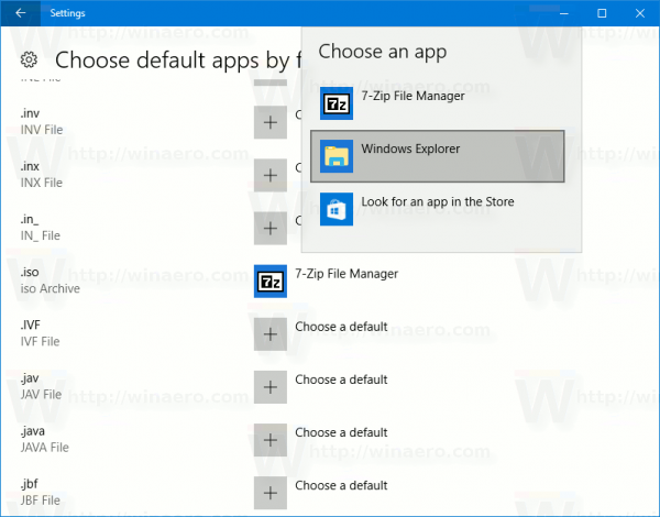 Windows 10 ISO 기본 앱 복원