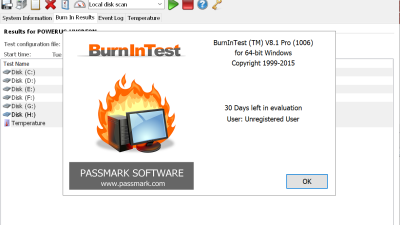 pc하드웨어 테스트 BurnInTest Software Download
