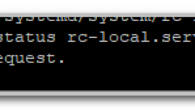 Linux : 데비안 9에서 rc.local을 추가하는 방법