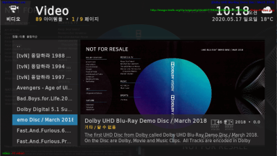 홈씨어터 영상 테스트)Dolby.UHD.Blu-Ray.Demo.Disc.March.2018.2160p.Blu-Ray.HEVC.TrueHD.Atmos.7.1-JDBBS.torrent