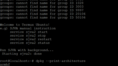 작업 재설치 )Termux + Ubuntu + S***2 설치 Update (20.06.27) gt-king-pro 작업