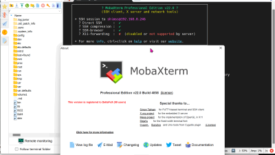 ●추천) MobaXterm 의 SSH Terminal 의 에디터  활용 추천 및 22.0버전_백업_Keygen_v1.5_By_DeltaFoX