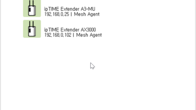 ● iptime mesh 검색  ip접속 정보